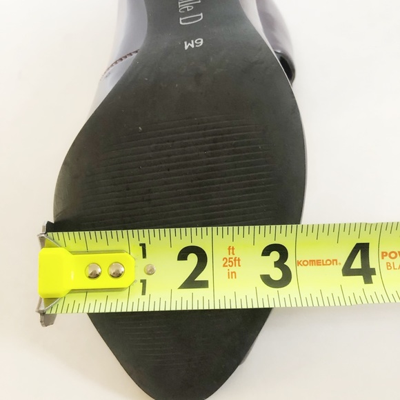 Purple Michelle D Peep Toe Heels 👠 - Picture 6 of 6